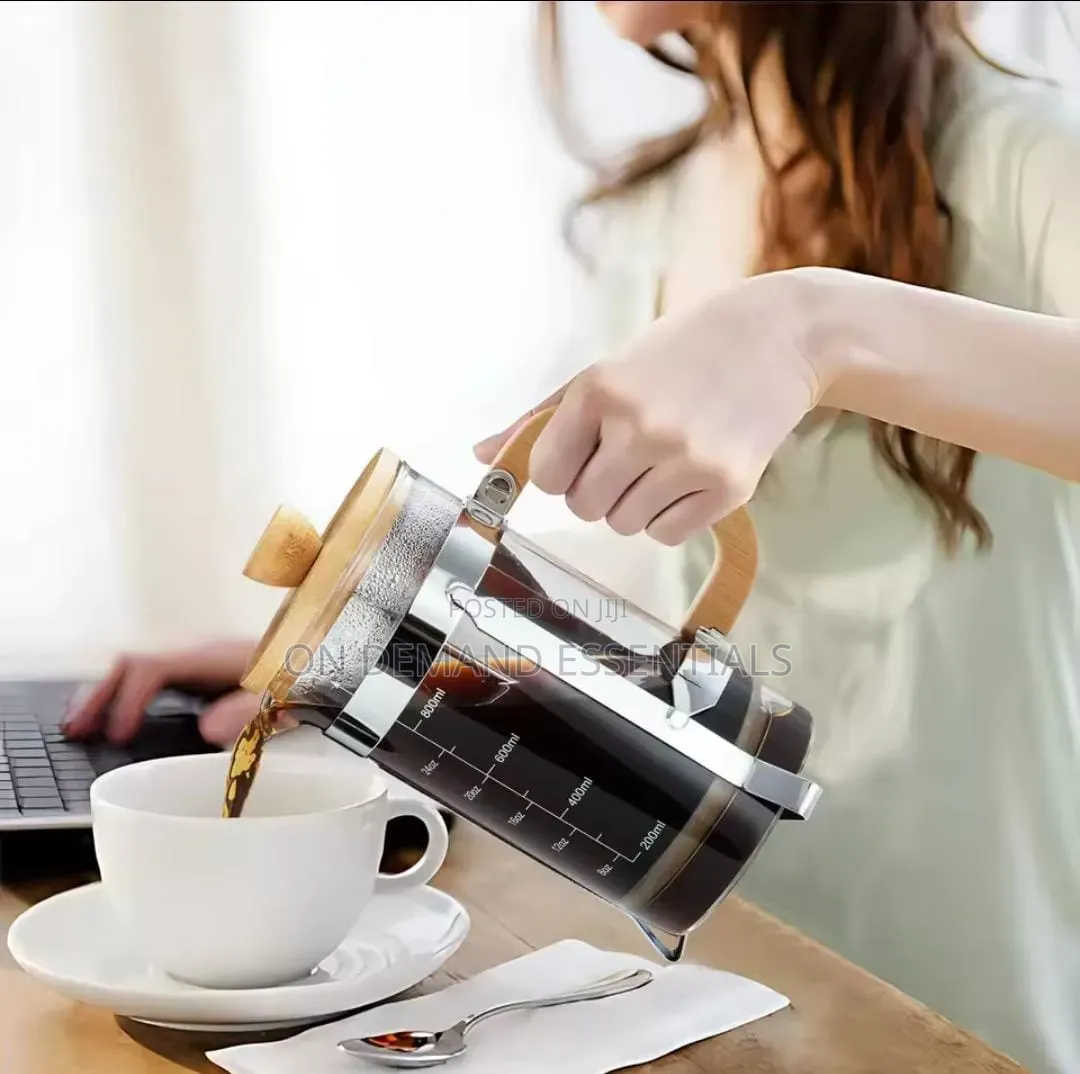 Grass Material French Press Coffee Maker - Nairobi Central - by ondemand - 2